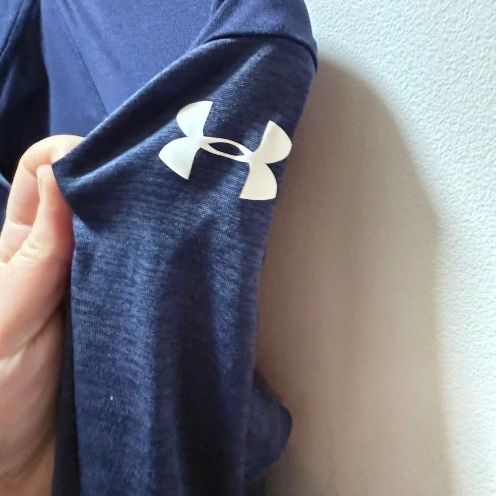 Under Armour Mens New England Patriots NFL Combine‎ Heatgear 1/4 Zip Pullover S